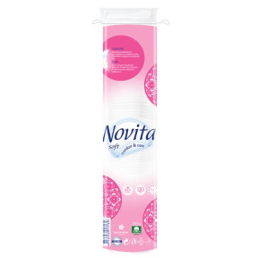 Косметичні ватні диски Novita Soft , 120 шт